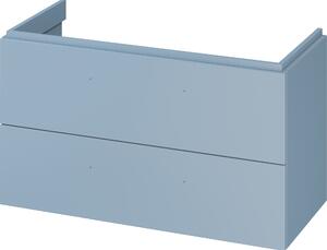 Cersanit Larga skříňka 99.4x44.4x57.2 cm závěsná pod umyvadlo modrá S932-077