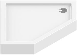 New Trendy New Azura pětiúhelníková sprchová vanička 90x90 cm bílá B-0366
