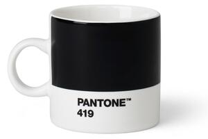 Černý hrnek Pantone Espresso, 120 ml