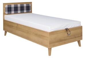 Jednolůžková postel 90 cm Mimone P (dub zlatý) (s roštem). 1051789