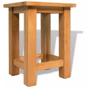 Odkládací stolek masivní dub| 27x24x37 cm