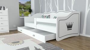 Dětská postel se šuplíkem 160x80cm ROYAL - Korunka