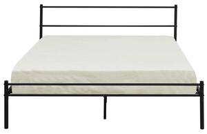 Kovová postel s rámem Bengrio 0501, Rozměr postele: 160x200, Barva: Černá Mirjan24 5903211114281