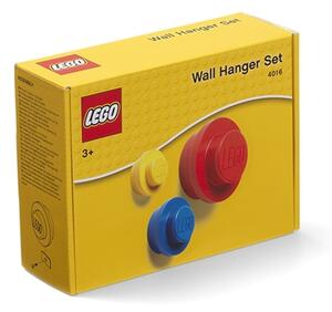 Sada 3 věšáků na zeď LEGO® Colour