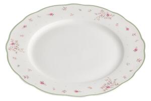 Bílý porcelánový servírovací talíř ø 34 cm Nonna Rosa – Brandani