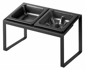 Keramický set misek s podstavcem pro domácího mazlíčka Nooks – YAMAZAKI