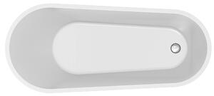 Cersanit Zen volně stojící vana 167x72 cm oválná bílá S301-302