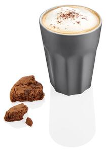 ERNESTO® Hrnky na espresso / cappuccino / latte macchiato (šedá, cappuccino, 4 kusy) (100346518004)