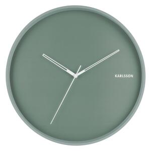 Mátově zelené nástěnné hodiny Karlsson Hue, ø 40 cm