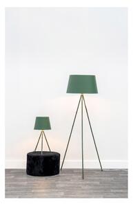 Tmavě zelená stojací lampa Leitmotiv Classy