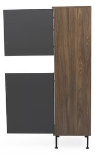Antracitově šedá skříň Tenzo Daxx, 56 x 161 cm
