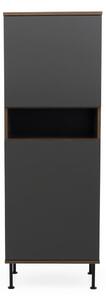 Antracitově šedá skříň Tenzo Daxx, 56 x 161 cm