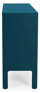 Petrolejově modrá komoda Tenzo Uno, šířka 148 cm