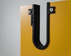 Žlutá skříň Tenzo Uno, šířka 76 cm