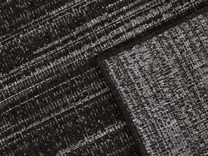 ELLE Decoration koberce Kusový koberec Gemini 105549 Night Silver z kolekce Elle – na ven i na doma - 80x250 cm