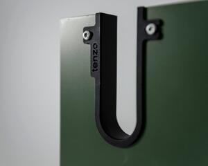Tmavě zelená skříňka Tenzo Uno, šířka 80 cm