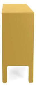 Žlutá komoda Tenzo Uno, šířka 148 cm