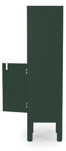 Tmavě zelená skříň Tenzo Uno, výška 152 cm