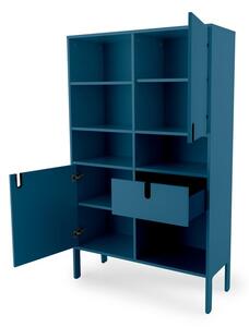 Modrá knihovna 109x176 cm Uno - Tenzo