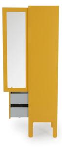 Žlutá vitrína Tenzo Uno, šířka 40 cm