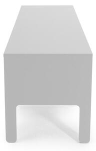 Bílá nízká komoda Tenzo Uno, šířka 171 cm