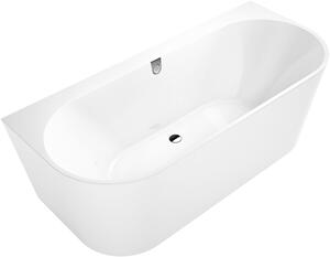 Villeroy & Boch Oberon vana ke stěně 180x80 cm oválná bílá UBQ180OBR9CD00V-01
