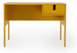 Žlutý pracovní stůl Tenzo Uno