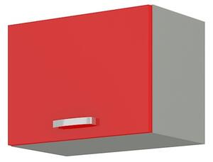 Horní kuchyňská skříňka Roslyn 50 GU 36 1F (červená + šedá). Vlastní profesionální přeprava až k Vám domů 1032678