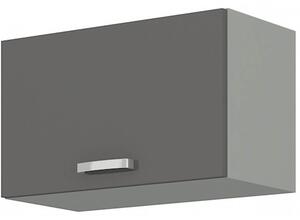 Horní kuchyňská skříňka Gonir 60 GU 36 1F (šedá + šedá). 1032715
