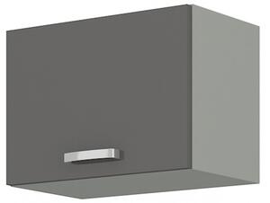 Horní kuchyňská skříňka Gonir 50 GU 36 1F (šedá + šedá). 1032716