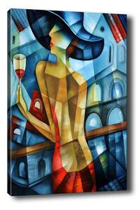 Obraz Tablo Center Cubistic Lady, 50 x 70 cm