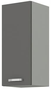 Horní kuchyňská skříňka Gonir 30 G 72 1F (šedá + šedá). 1032726