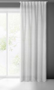 Bílá záclona na flex pásce BELISSA 140x300 cm