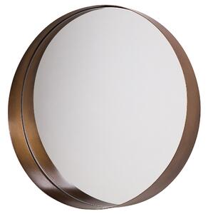 Měděné zrcadlo ø 40 cm PINEY