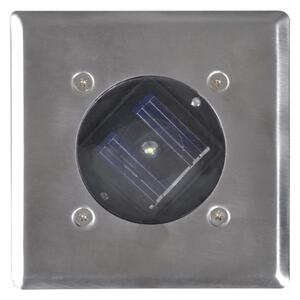 Solární zemní LED svítidla - čtvercová | 6 ks
