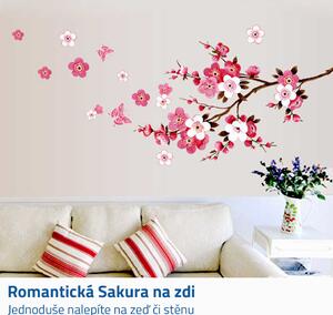 Samolepka na zeď - Sakura