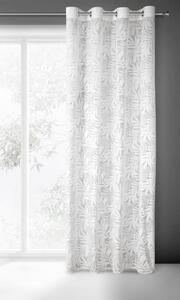 Záclona NATALY se vzorem žakárových listů 140x250cm