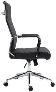 Kancelářská židle Bingley - pravá kůže | černá