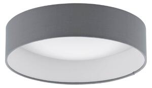 Stropní LED osvětlení POLOMARO, 12W, teplá bílá, 32cm, kulaté, šedé