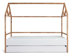 Bílá dětská postel se zásuvkou BELLAMY Lotta, 90 x 200 cm
