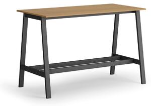 Vysoký barový stůl, 1600 x 800 mm, buk