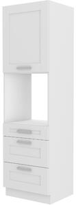 Potravinová kuchyňská skříň Lucid 60 DPS 210 3S 1F (bílá + bílá). Vlastní profesionální přeprava až k Vám domů 1041055