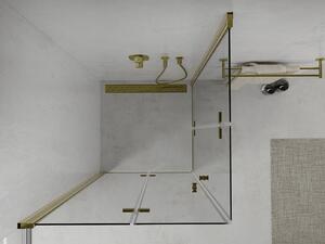 Sprchový kout MEXEN LIMA DUO 70x70 cm - zlatý