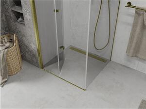 Sprchový kout MEXEN LIMA 70x70 cm - zlatý