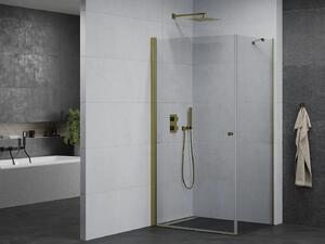 Sprchový kout MEXEN PRETORIA 70x80 cm - zlatý