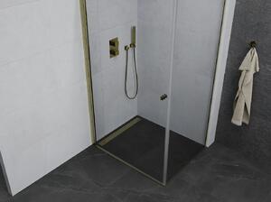 Sprchový kout MEXEN PRETORIA 70x80 cm - zlatý