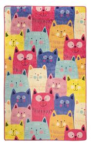 Dětský koberec Cats, 100 x 160 cm