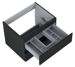 Oltens Vernal skříňka 60x45.6x47 cm závěsná pod umyvadlo černá 60000300