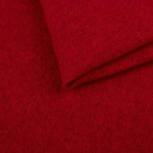Kontinentální postel Boxspring LUCAS červená / černá 180x200cm