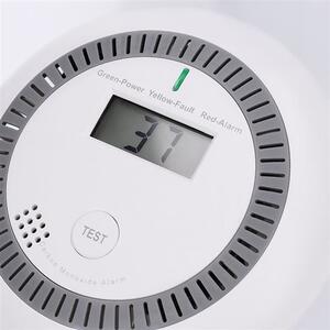 SOLIGHT Detektor spalin CO + alarm, 85dB, 3x AAA baterie